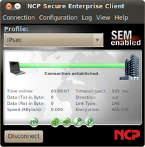 NCP Secure Enterprise Linux Client