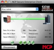NCP Secure Enterprise Mac OS X Client